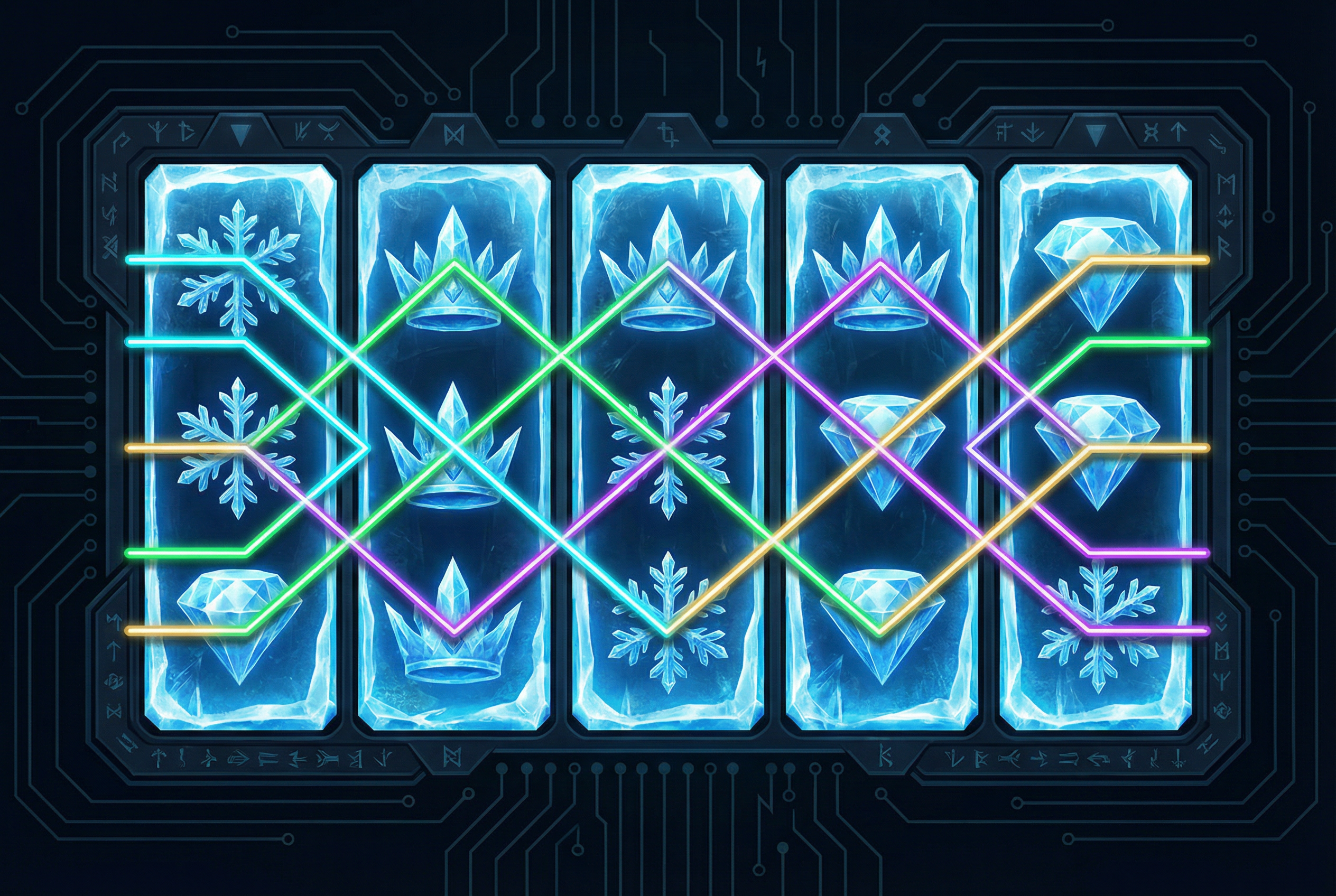 冰川角子机赔付线图解 - pg电子试玩